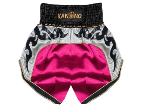 Custom Boxing Shorts : KNBXCUST-2032-Pink